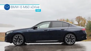 Test av BMW i5 M60 xDrive - Den har ingen konkurrenter