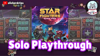 Star Fighters: Rapid Fire - Overview & Solo Playthrough