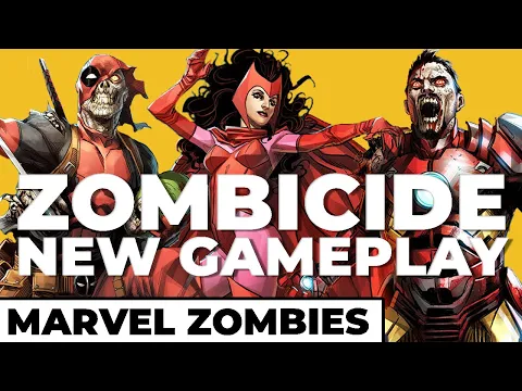 Marvel Zombies - Exclusive Gameplay & New Zombicide Scenario!