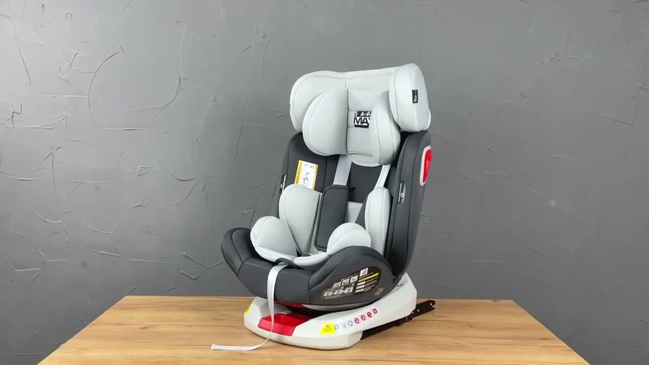 Автокрісло Joy SafeMax SF-92103 система ISOFIX, група 1-2-3, обертається на 360 градусів