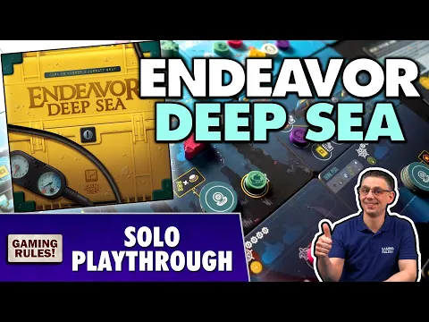 Endeavor Deep Sea - Solo Playthrough
