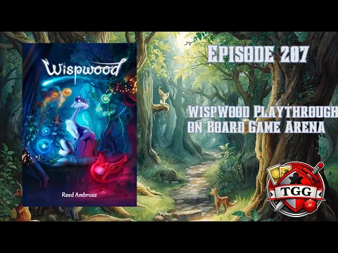 Wispwood Playthrough on Board Game Arena | Digital Strategy Gameplay