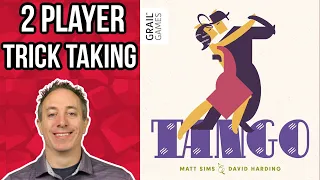 Tango - 2 Player Trick Taking Game Review!