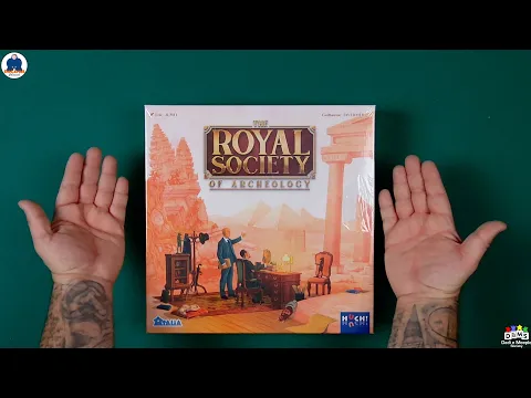 UNBOXING - ROYAL SOCIETY OF ARCHEOLOGY - Board Games - #EssenSpiel25 #indabox