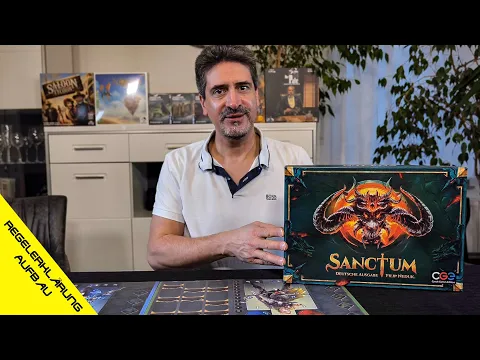 Sanctum Aufbau & Regelvideo, Diablo als Brettspiel, Czech Games Edition, Heidelbär Games