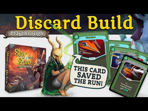 Silent Discard Build – Ascension 13 Full Run (4 Acts) | Slay the Spire Board Game