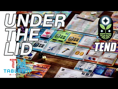 Tend | The best Roll & Write of 2025 isn't really a Roll & Write.