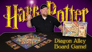 Harry Potter Diagon Alley Retro Board Game Review - Mattel 2001