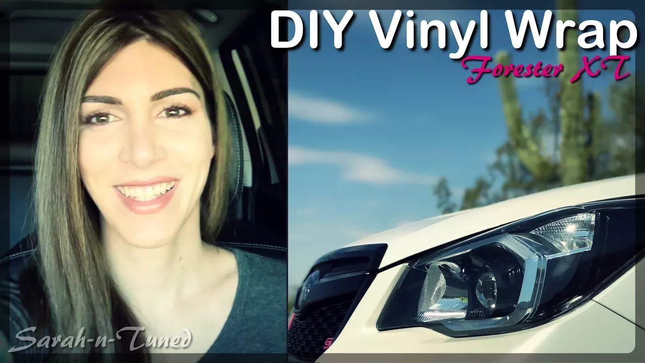 DIY Vinyl Wrap // Subaru Forester XT