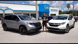 Which Honda SUV is the RIGHT buy for you? 2019 Passport or CR-V?