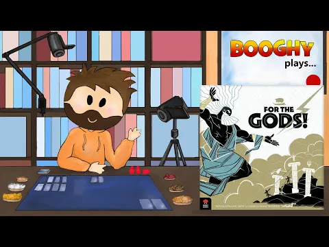 Booghy plays... For the Gods(KS preview)(3p, Rules Ovw, Playthrough)