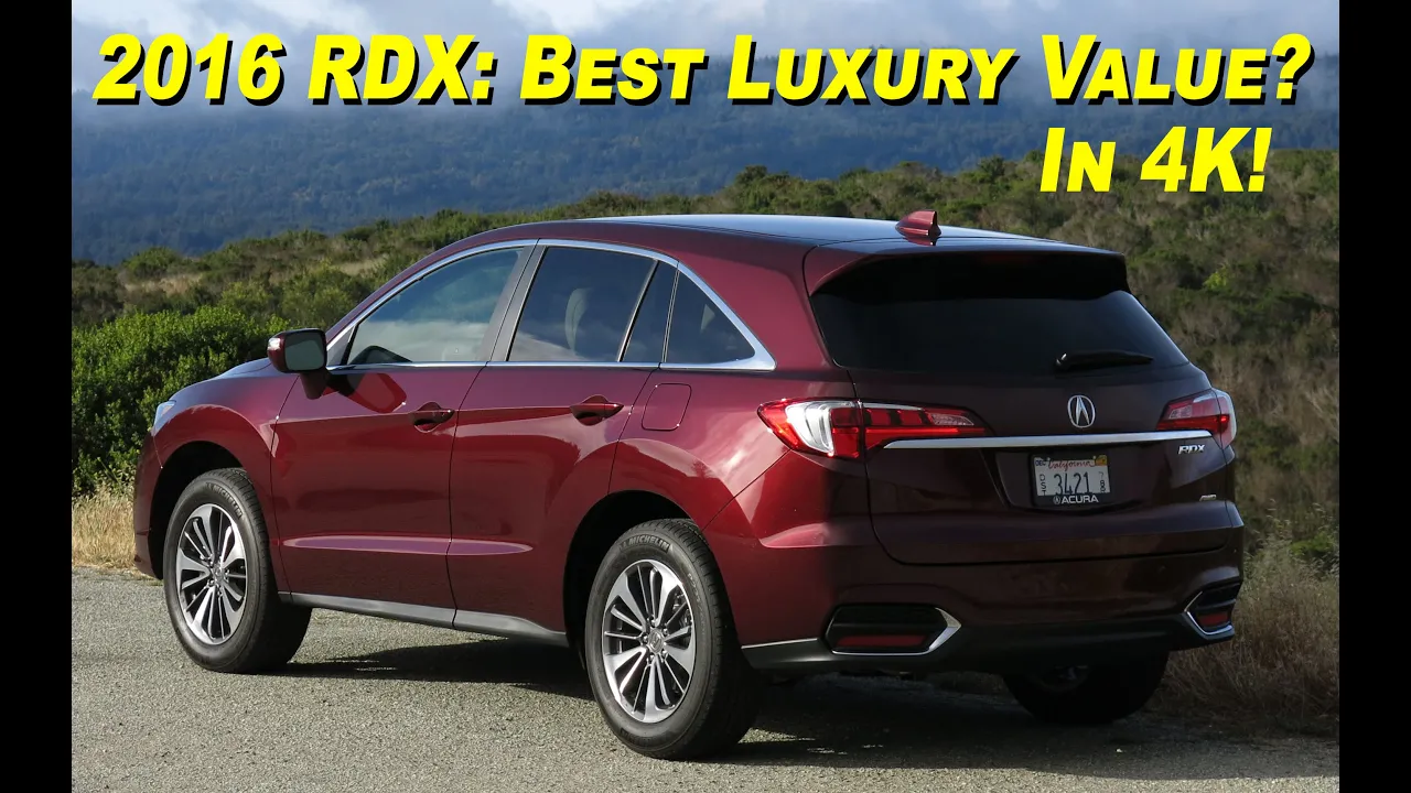 2016 Acura RDX Review and Road Test   DETAILED in 4K