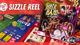 HAIR BAND - Rock, Roll and Rule! | Board Game Sizzle Reel