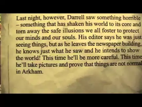 A lonesome Gamer plays Arkham Horror - The Dunwich Horror pt.1.avi