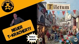 Tiletum - Spiel - Brettspiel Teddy - Regeln und Meinung - Board Games