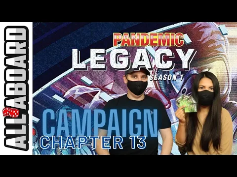 PANDEMIC LEGACY SEASON 1 | Board Game Playthrough | Chapter 13: Finding Patient Zero *SPOILERS*