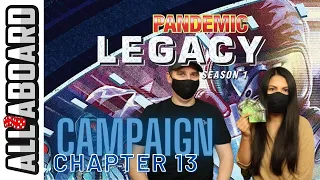 PANDEMIC LEGACY SEASON 1 | Board Game Playthrough | Chapter 13: Finding Patient Zero *SPOILERS*