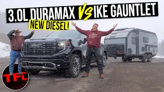 NEW 2023 GMC Sierra 1500 Duramax Diesel vs Ike Gauntlet - The World's Toughest Towing Test!