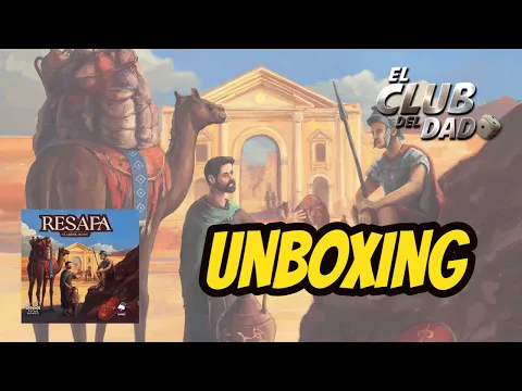 Unboxing Resafa por El club del dado