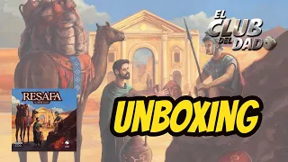 Unboxing Resafa por El club del dado