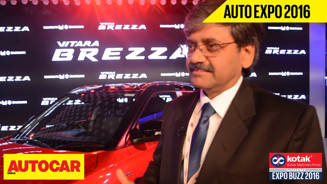 Maruti Vitara Brezza | Walkaround With Maruti's CV Raman | Presented By Kotak Mahindra Prime