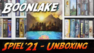 Boonlake - SPIEL 21 Neuheit Unboxing (dlp games)