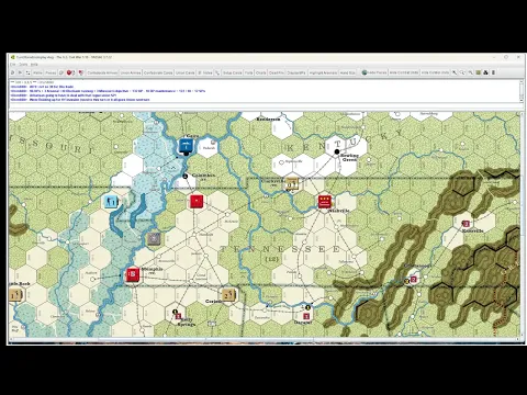 The U. S. Civil War - Turn 3 - Curtis saves Missouri, Arkansas next? Both sides "Saving" Kentucky