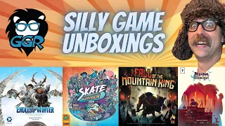 Silly Board Game Unboxings from November, 2022 - Endless Winter, Skate Summer, and more!