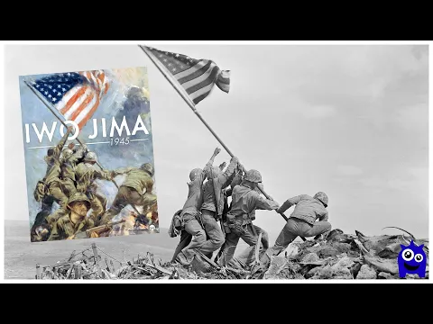 Iwo Jima First Look & Overview | World War 2 Solo Wargame Boardgame | Worthington Publishing