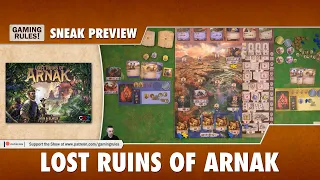 Lost Ruins of Arnak - Sneak Preview - CGE new title for 2020