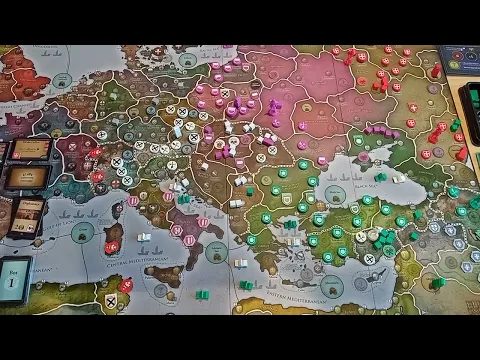 Europa universalis, The enemy at the gates, with 3 bots.
