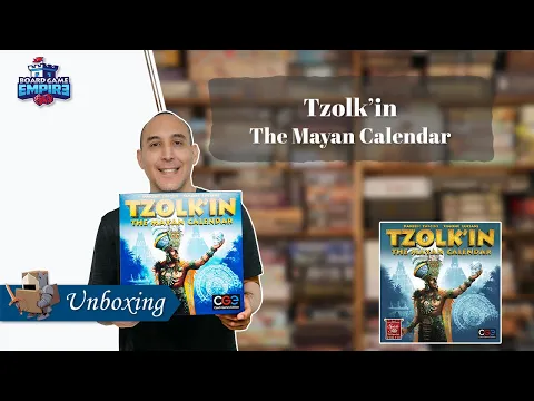 Tzolk'in The Mayan Calendar Unboxing