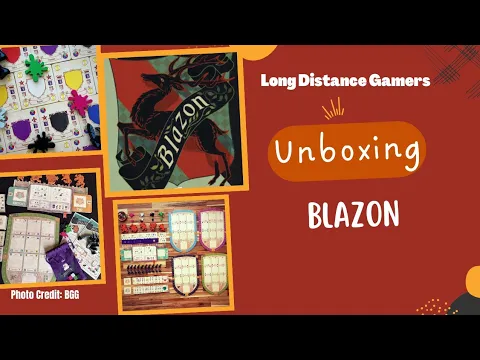 Blazon: Unboxing