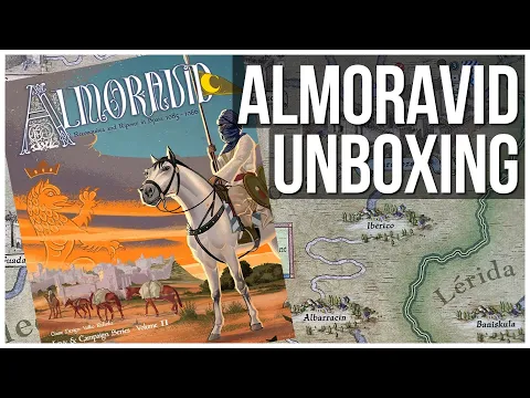 Almoravid Unboxing | GMT Games | Wargame Historical Board Game | Volko Ruhnke | Levy & Campaign