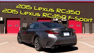 2015 Lexus RC 350 / RC 350 F-Sport First Drive Review and Road Test