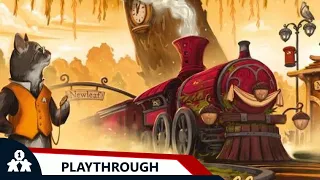 Everdell: Newleaf (with Nightweave bot) | Playthrough | with Jason