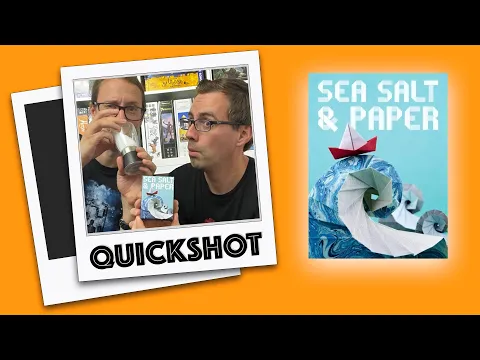#Quickshot - Sea Salt & Paper (2022) | auf der Empfehlungslist zum Spiel des Jahres 2023