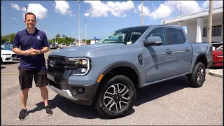 Is the 2024 Ford Ranger Lariat the BEST new truck to BUY?