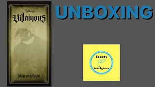 Disney Villainous: Filled with Fright - UNBOXING