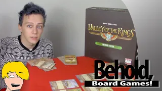 Valley of the Kings - Behold, Board Games!