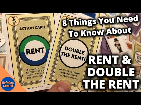 Rent & Double the Rent | Monopoly Deal Tips and Strategies