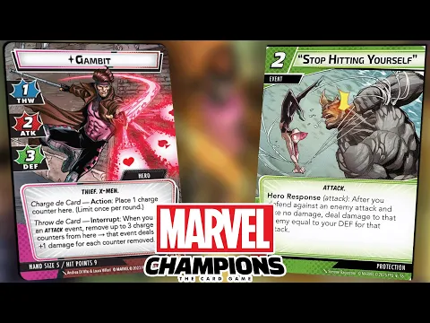 Old Hero New Trick Gambit Protection vs Expert Morlock Siege Marvel Champions Live Replay