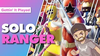 Power Rangers The Deck-Building Game Zeo Solo Playthrough and First Impressions