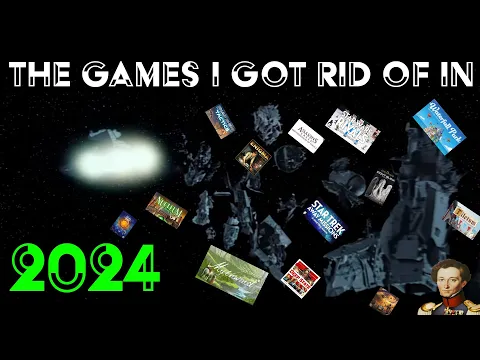 The games i got rid of in 2024