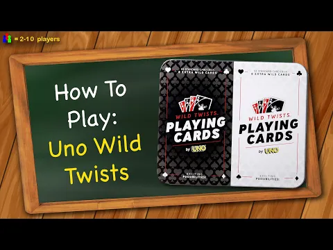 How to play Uno Wild Twists