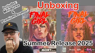 Final Girl Summer Release Unboxing | Shriek | Bad Times At Buddyland | Miniatures | Premium Promos