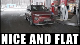 Kia e-Soul 10-80% SOC Charging Speed & Time Test!