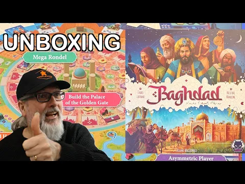 Baghdad | Deluxe Kickstarter version | Unboxing the brand new Board Game from Alley Cat Games