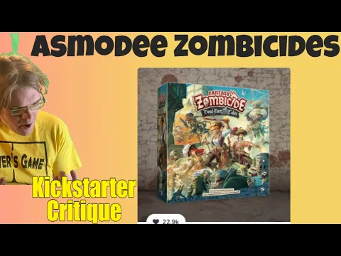 Zombicide: Dead Men Tales - How will Asmodee CMON? - Kickstarter Critique Review