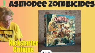 Zombicide: Dead Men Tales - How will Asmodee CMON? - Kickstarter Critique Review